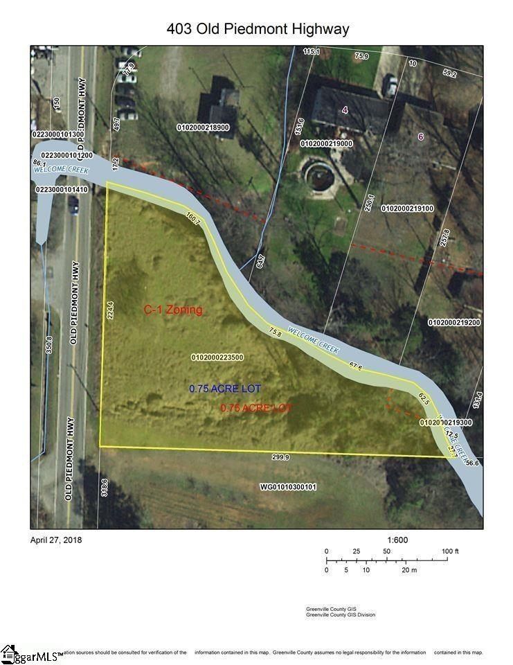 00 Old Piedmont Highway - Commercial for sale in Greenville, SC