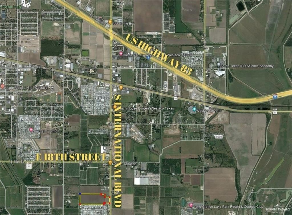0000 S International Boulevard S - Land for sale in Weslaco, TX
