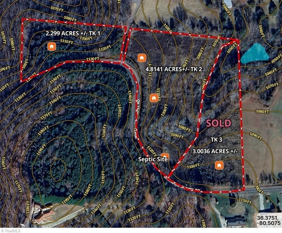 00 Whitaker Chapel Road - Land for sale in Pilot Mountain, NC