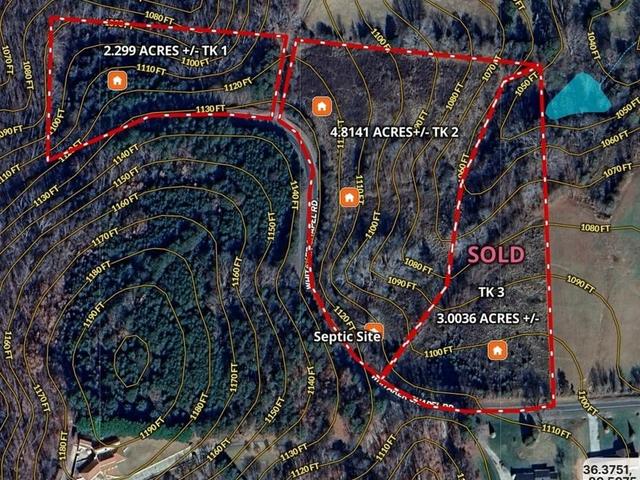 00 Whitaker Chapel Road - Land for sale in Pilot Mountain, NC