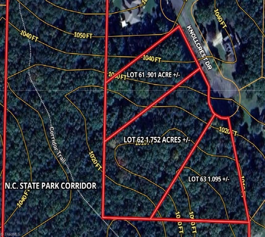 00 Knollcrest Drive - Land for sale in Pilot Mountain, NC